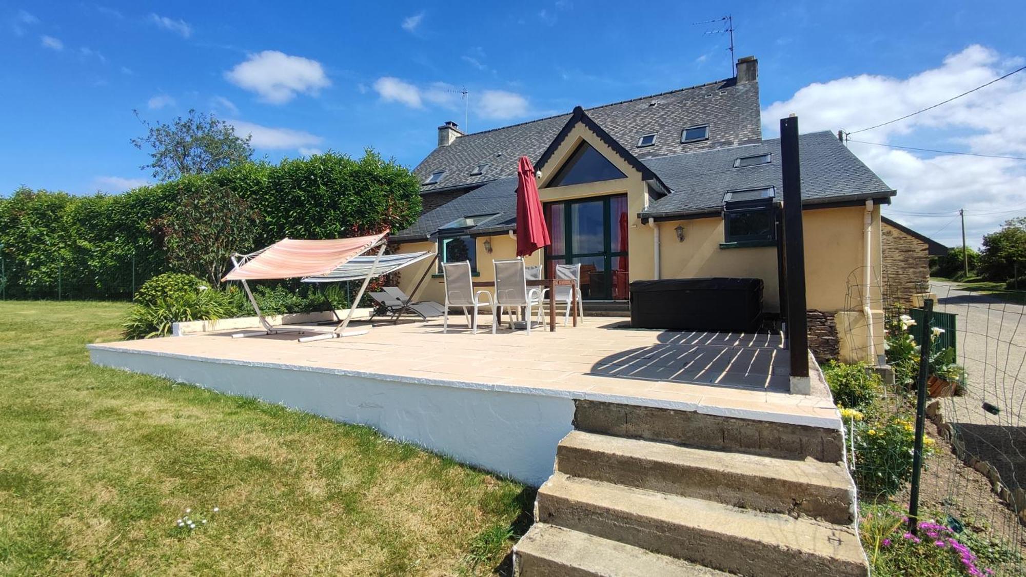 Broceliande Calme Breton, Spa, Wifi, Amazon-Disney Tv, 4 Lits, Freebox Revolution,Draps, Cafe, The Guer Exteriér fotografie